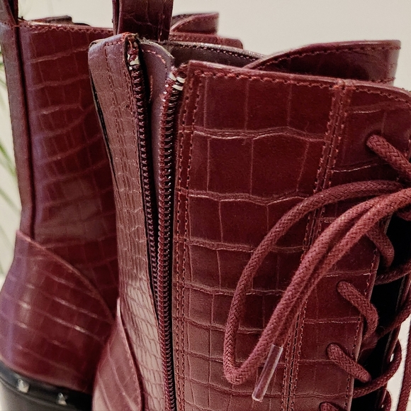 Block Heel Ankle Boots - Picture 4 of 6